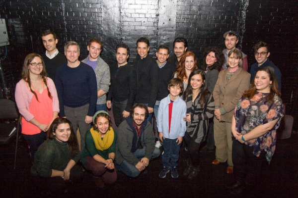Photo Flash: Mario Cantone, Ralph Macchio & More in Rehearsal for A ROOM OF MY OWN Off-Broadway Image