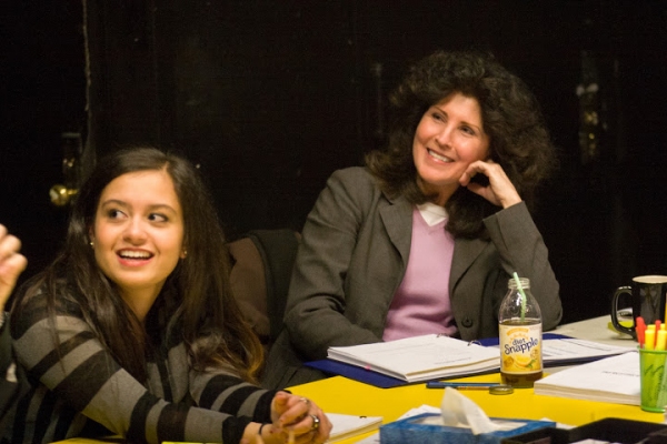 Photo Flash: Mario Cantone, Ralph Macchio & More in Rehearsal for A ROOM OF MY OWN Off-Broadway Image