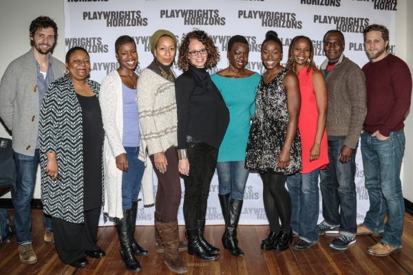 (left to right): Joby Earle, Myra Lucretia Carter, Roslyn Ruff, Tamara Tunie, (with M Photo