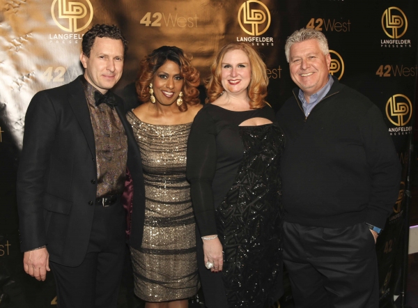 Jacob Langfelder, Jennifer Holliday, Julie James and John Langfelder Photo