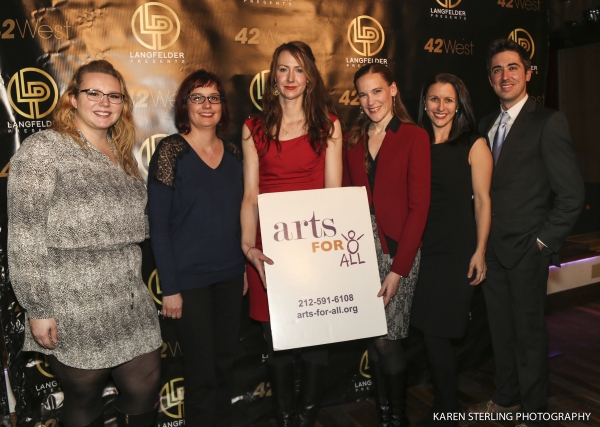 Jessie Kilguss and Anna Ostroff with Arts-For-All Photo