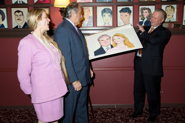 Photo Coverage: Producers Stewart F. Lane and Bonnie Comley Unveil Portrait at Sardi's! Image
