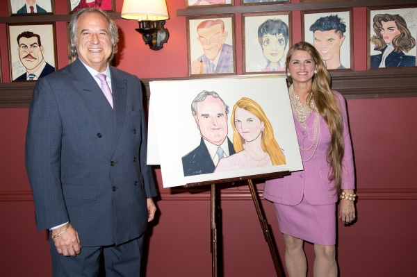 Photo Coverage: Producers Stewart F. Lane and Bonnie Comley Unveil Portrait at Sardi's! Image
