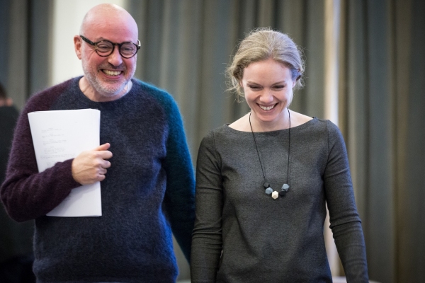 Photo Flash: Inside THE END OF LONGING Rehearsals with Matthew Perry, Jennifer Mudge & More Image