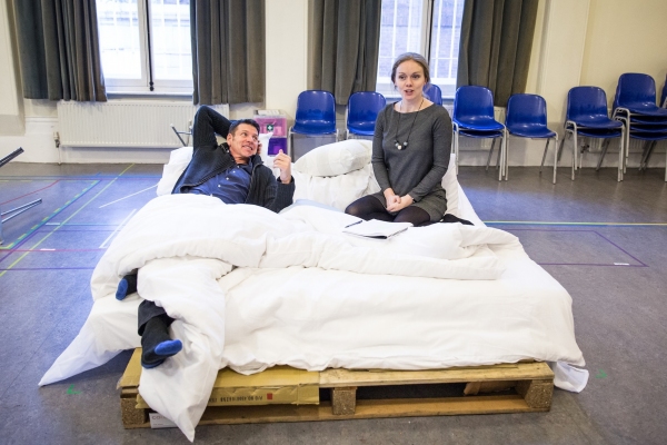 Photo Flash: Inside THE END OF LONGING Rehearsals with Matthew Perry, Jennifer Mudge & More Image