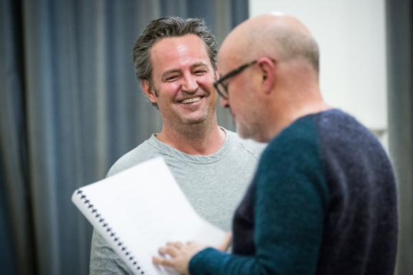 Photo Flash: Inside THE END OF LONGING Rehearsals with Matthew Perry, Jennifer Mudge & More Image