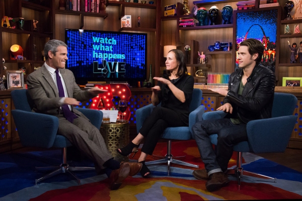 Photo Flash: Aaron Tveit, Laurie Metcalf Visit the Bravo Clubhouse Image