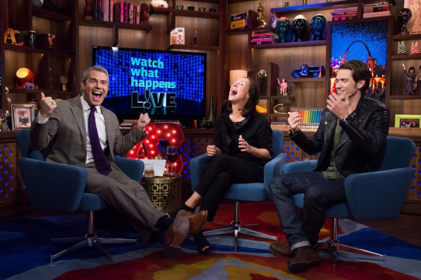 Photo Flash: Aaron Tveit, Laurie Metcalf Visit the Bravo Clubhouse Image
