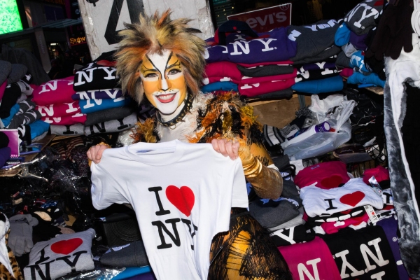 Photo Flash: Demeter Hits the Town in Celebration of CATS' Broadway Return 