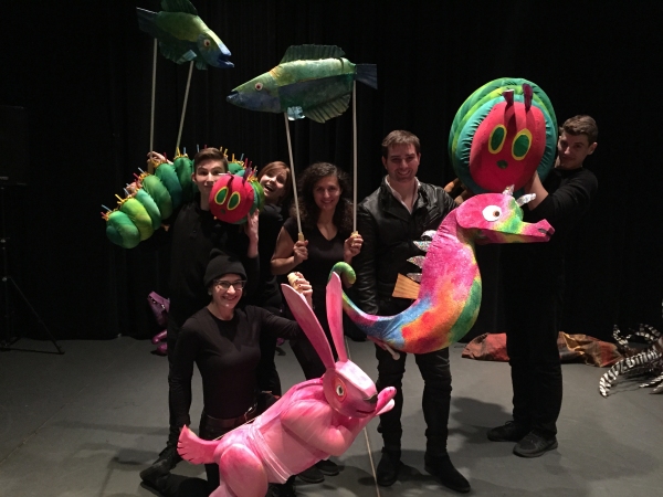 Photo Flash: Sneak Peek at THE VERY HUNGRY CATERPILLAR SHOW Off-Broadway 