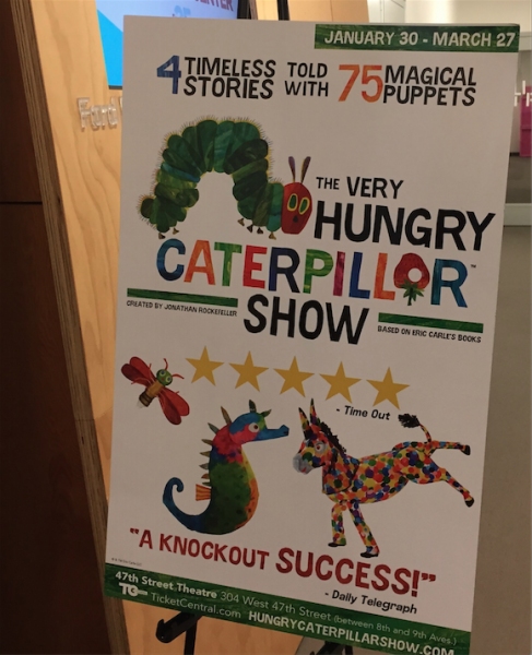 Photo Flash: Sneak Peek at THE VERY HUNGRY CATERPILLAR SHOW Off-Broadway 