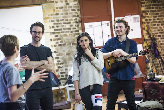 Photo Flash: In Rehearsal with Gemma Arterton & More for  NELL GWYNN's West End Transfer Image