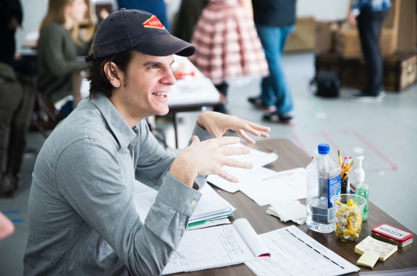 Photo Flash: In Rehearsal with Steven Pasquale, Leslie Kritzer and the Cast of THE ROBBER BRIDEGROOM! Image