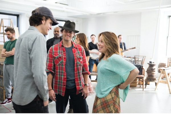 Photo Flash: In Rehearsal with Steven Pasquale, Leslie Kritzer and the Cast of THE ROBBER BRIDEGROOM! Image