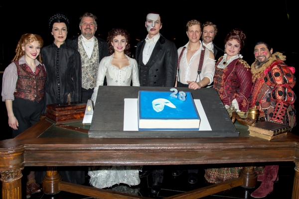 Photo Coverage: THE PHANTOM OF THE OPERA Celebrates a Whopping 28 Years on Broadway! Image