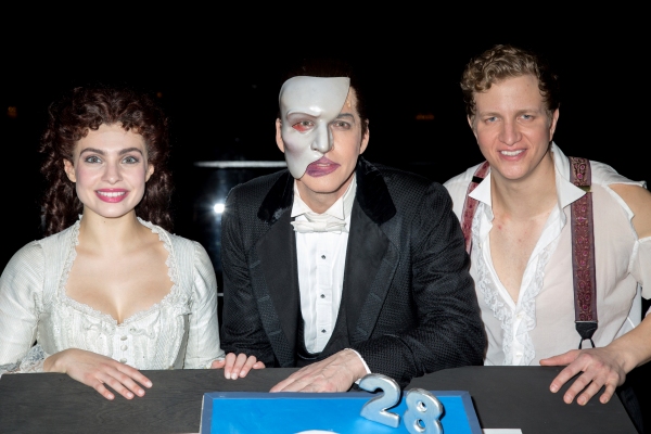 Photo Coverage: THE PHANTOM OF THE OPERA Celebrates a Whopping 28 Years on Broadway! Image