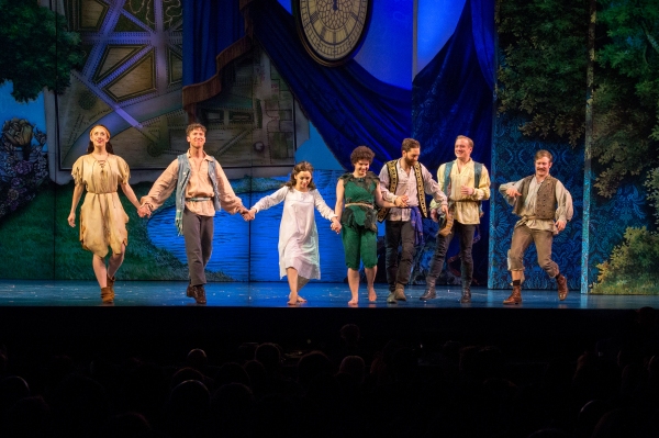 Photo Coverage: New 'J.M. Barrie' Tony Yazbeck Takes First Bows in FINDING NEVERLAND!  Image