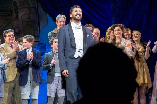 Photo Coverage: New 'J.M. Barrie' Tony Yazbeck Takes First Bows in FINDING NEVERLAND!  Image