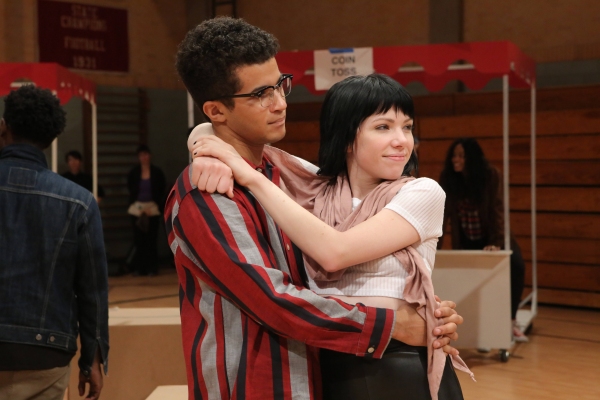 GREASE: LIVE: (L-R) Jordan Fisher and Carly Rae Jepsen rehearse for GREASE: LIVE airi Photo