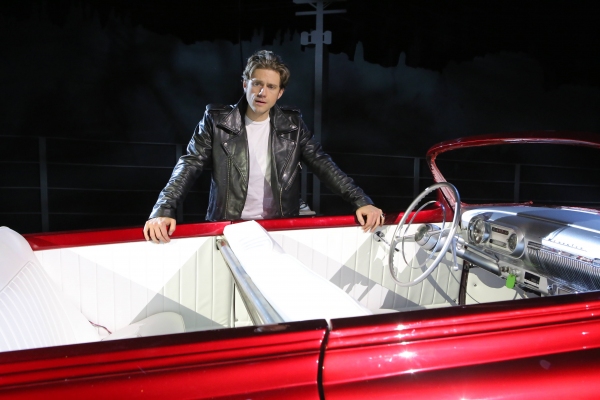 GREASE: LIVE: Aaron Tveit rehearses for GREASE: LIVE airing LIVE Sunday, Jan. 31, 201 Photo