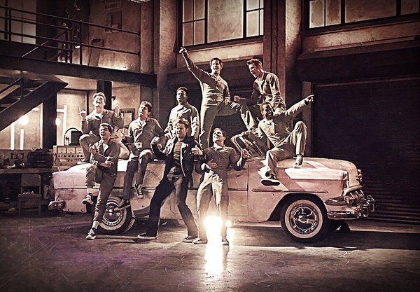 Photo Flash: They Go Together! Inside GREASE: LIVE Rehearsals with Aaron Tveit, Julianne Hough, Vanessa Hudgens, and More Image