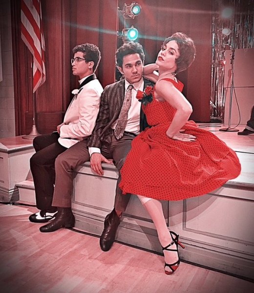Photo Flash: They Go Together! Inside GREASE: LIVE Rehearsals with Aaron Tveit, Julianne Hough, Vanessa Hudgens, and More Image