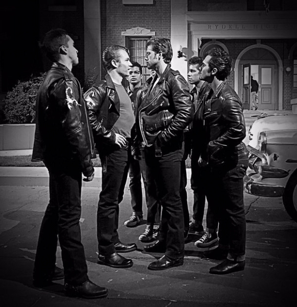 Photo Flash: They Go Together! Inside GREASE: LIVE Rehearsals with Aaron Tveit, Julianne Hough, Vanessa Hudgens, and More Image
