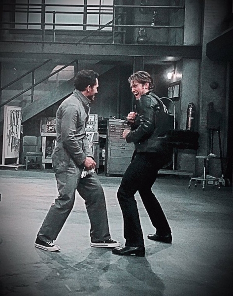 Photo Flash: They Go Together! Inside GREASE: LIVE Rehearsals with Aaron Tveit, Julianne Hough, Vanessa Hudgens, and More Image