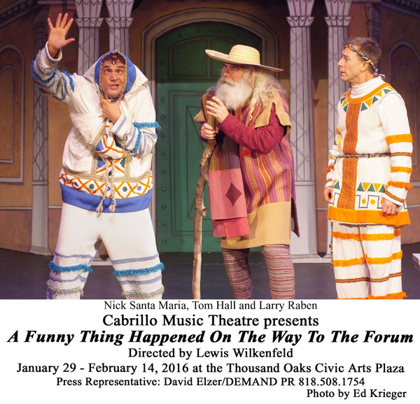 Photo Flash: A FUNNY THING HAPPENED ON THE WAY TO THE FORUM at Cabrillo Music Theatre 