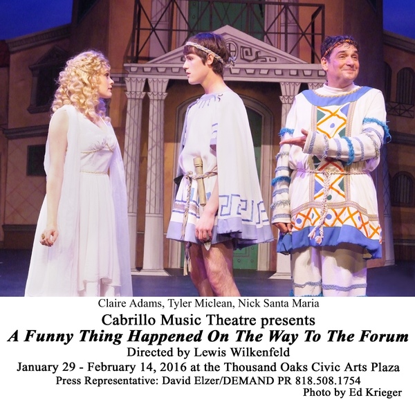 Photo Flash: A FUNNY THING HAPPENED ON THE WAY TO THE FORUM at Cabrillo Music Theatre Image