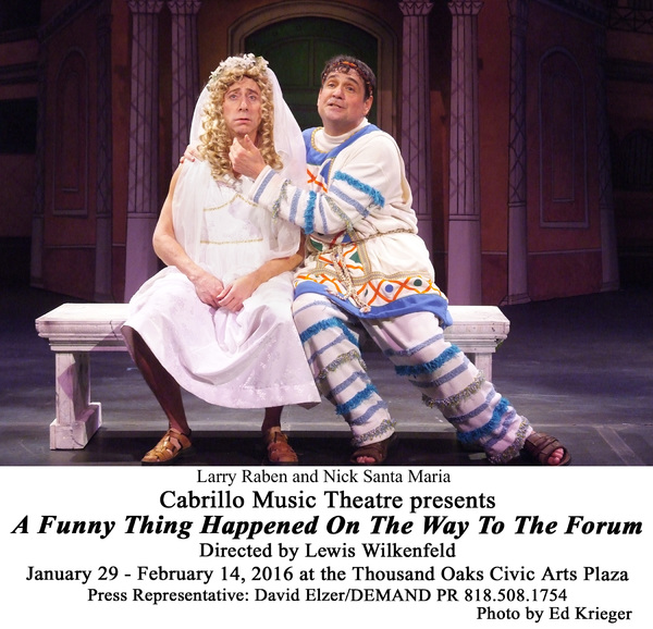 Photo Flash: A FUNNY THING HAPPENED ON THE WAY TO THE FORUM at Cabrillo Music Theatre Image