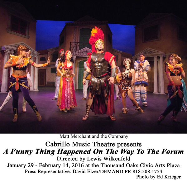 Photo Flash: A FUNNY THING HAPPENED ON THE WAY TO THE FORUM at Cabrillo Music Theatre Image