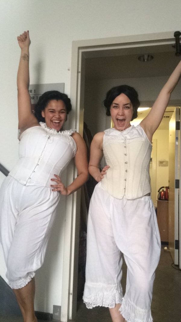 Photo Flash: Broadway Gets Ready for GREASE LIVE in Saturday Intermission Pics, 1/30 
