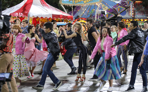 Photo Flash: They Go Together! Cast of GREASE: LIVE Take Their Bows Image