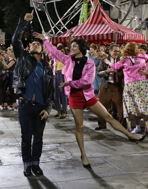 Photo Flash: They Go Together! Cast of GREASE: LIVE Take Their Bows Image