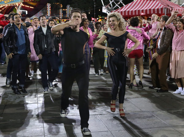 Photo Flash: They Go Together! Cast of GREASE: LIVE Take Their Bows Image
