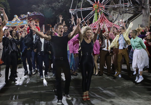Photo Flash: They Go Together! Cast of GREASE: LIVE Take Their Bows Image