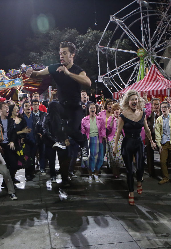 Photo Flash: They Go Together! Cast of GREASE: LIVE Take Their Bows Image