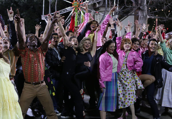Photo Flash: They Go Together! Cast of GREASE: LIVE Take Their Bows Image