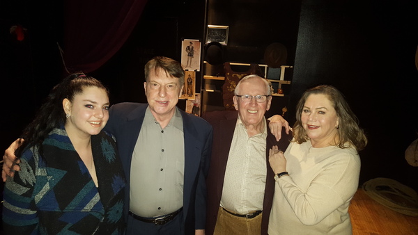 Photo Flash: Kathleen Turner Visits Len Cariou at BROADWAY AND THE BARD Image