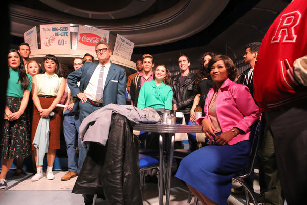 Photo Flash: FOX Shares Behind-the-Scenes Pics of GREASE: LIVE Broadcast! Image