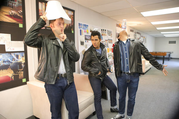 Photo Flash: FOX Shares Behind-the-Scenes Pics of GREASE: LIVE Broadcast! Image