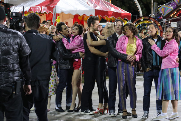 Photo Flash: FOX Shares Behind-the-Scenes Pics of GREASE: LIVE Broadcast! Image