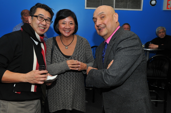 Board members David Fung, Dora Lu and Tamio Spiegel Photo