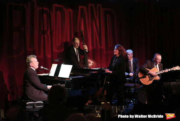 Linda Lavin with Billy Stritch and her band  Photo