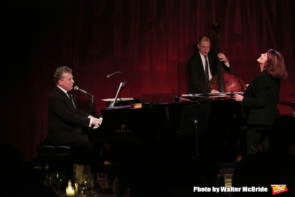 Linda Lavin with Billy Stritch and her band  Photo