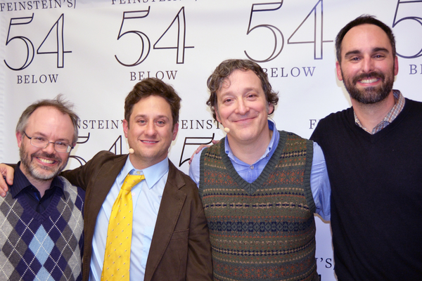 Photo Flash: Darren Criss, Joss Whedon and More Attend GUTENBERG! THE MUSICAL! at Feinstein's/54 Below Image