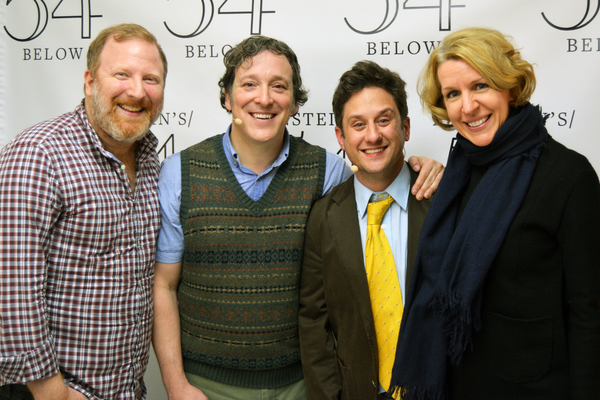 Photo Flash: Darren Criss, Joss Whedon and More Attend GUTENBERG! THE MUSICAL! at Feinstein's/54 Below Image