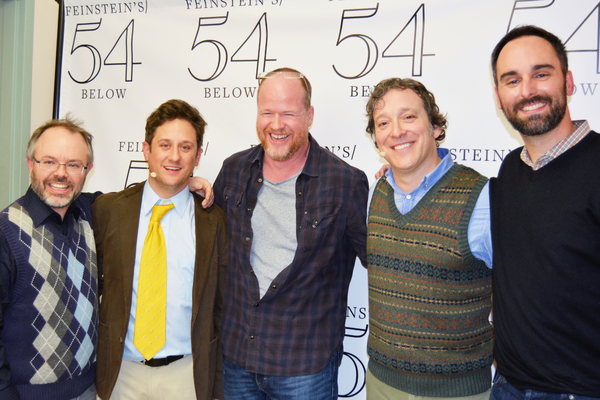 Photo Flash: Darren Criss, Joss Whedon and More Attend GUTENBERG! THE MUSICAL! at Feinstein's/54 Below Image