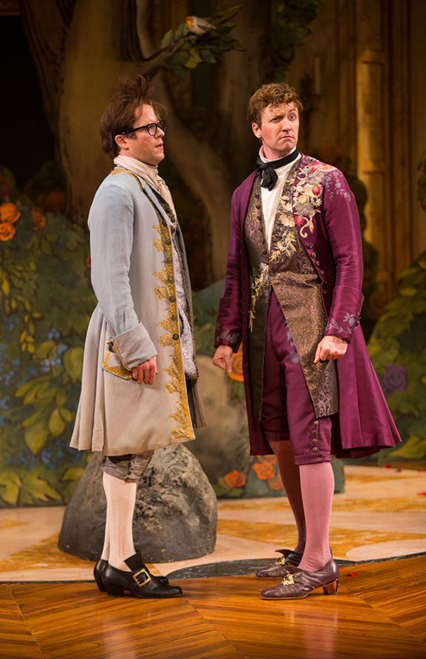 Christian Conn as Damis and Cary Donaldson as Dorant Photo